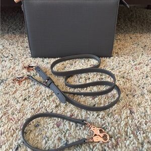 ✨ Dagne Dover Essentials Clutch Wallet – Graphite (EUC) ✨